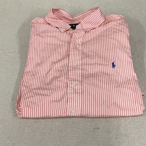 EUC mens long sleeve button down Ralph Lauren shirt